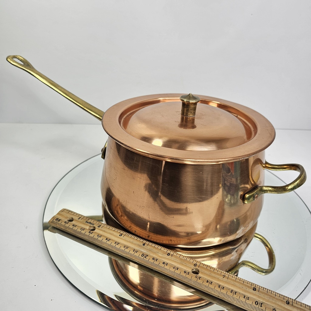 Taurus ODI Copper Pot With Lid Portugal Portuguese